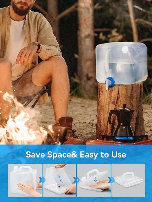 Foldable Water Bottle with Tap - 10.0 L