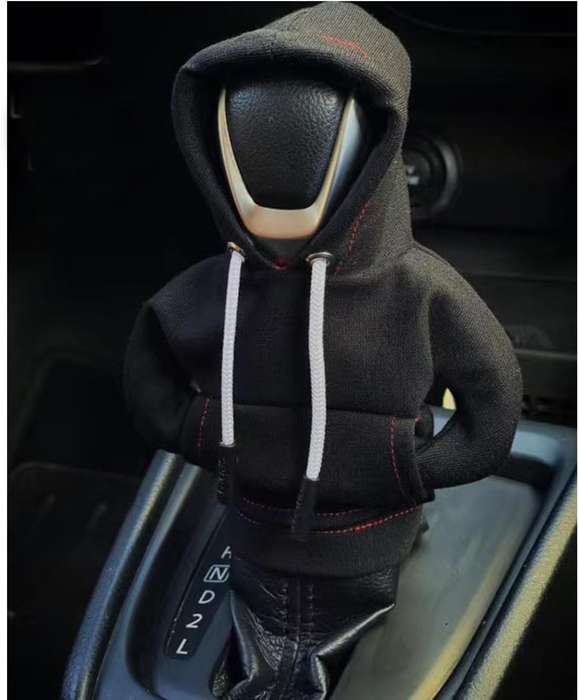 Gear Shift Knob Hoodie - Black