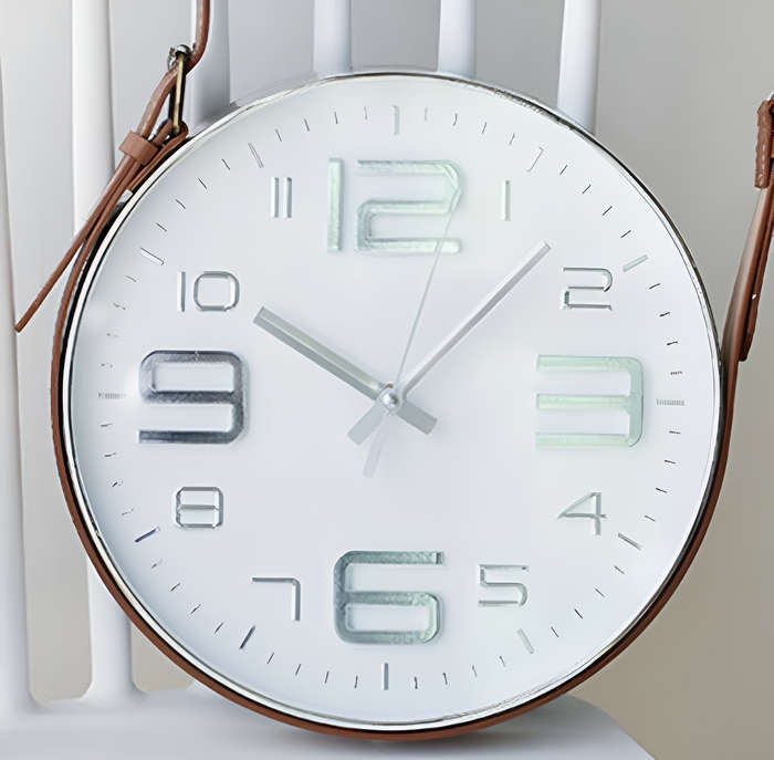 Wall Clock with Belt - 30CM