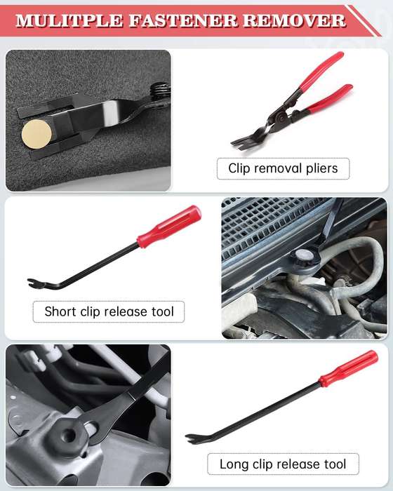 Window and Panel Removal Kit Red - 20 Piece