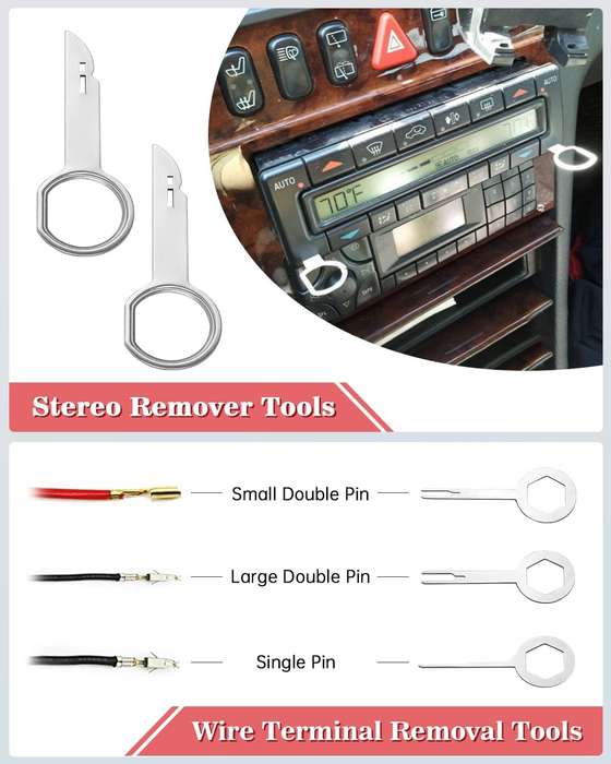 Window and Panel Removal Kit Red - 20 Piece