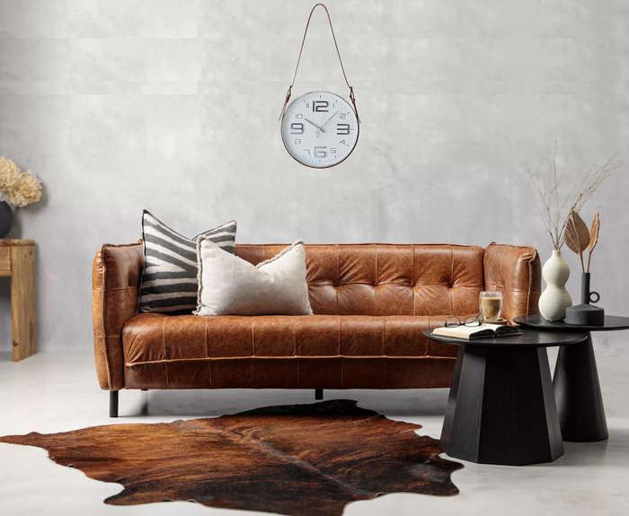 Wall Clock with Belt - 30CM