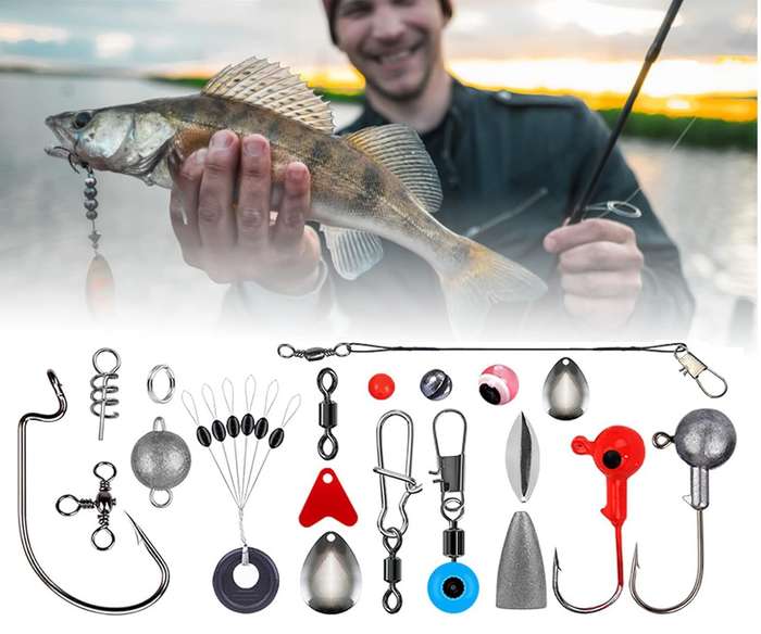 Mini - Fishing Accessories Kit - 257 PCS