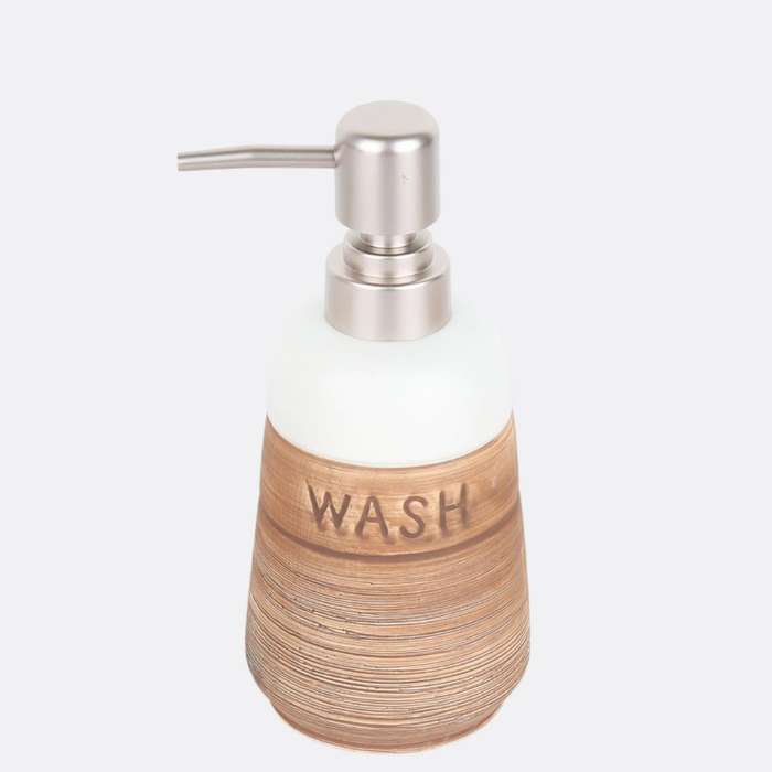 Ceramic Bathroom Accessory Set - 4 Piece