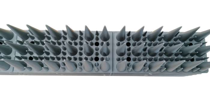 Bird and Pest Spikes - Set of 12 - Grey