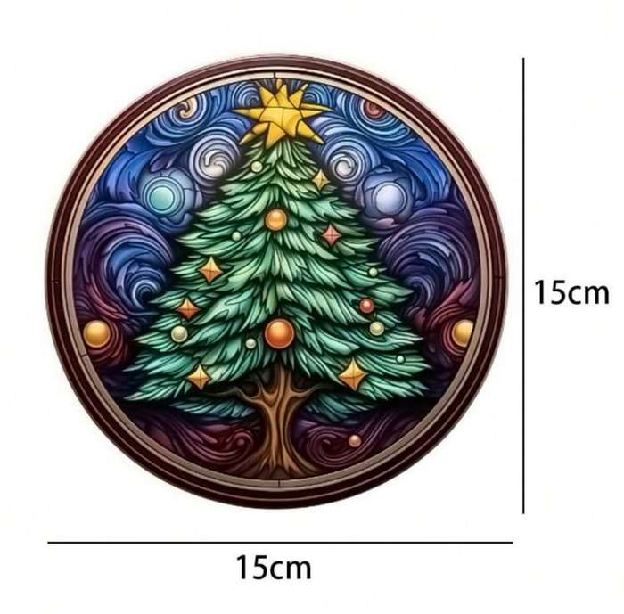 Christmas Tree Window Decoration