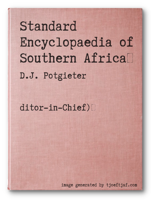 Standard Encyclopaedia of Southern Africa