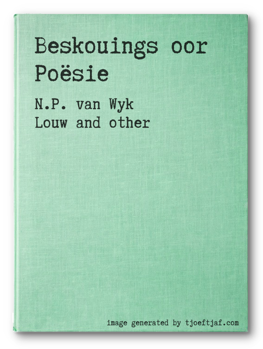 Beskouings oor Posie