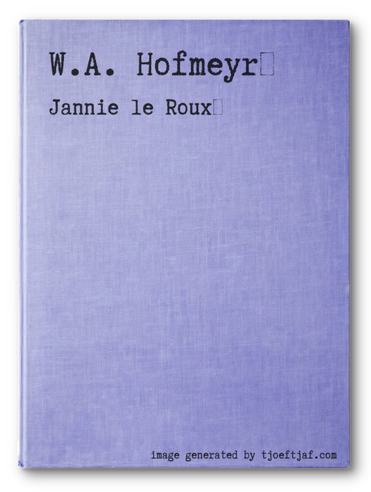 W.A. Hofmeyr