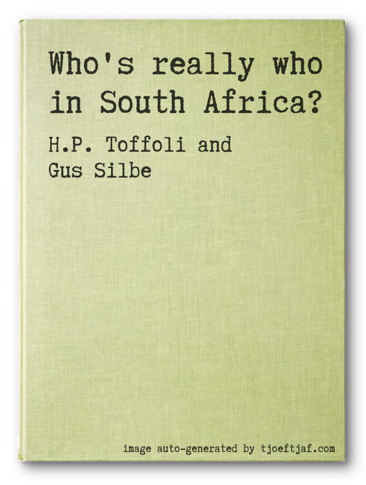 Who's really who in South Africa?