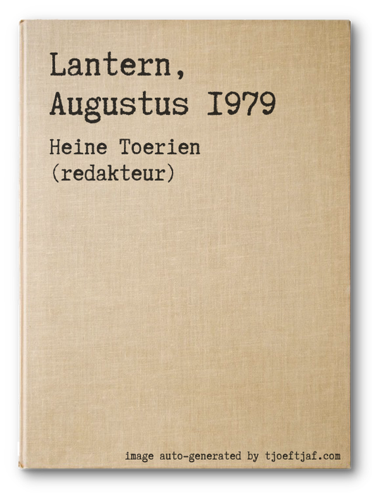 Lantern, Augustus 1979