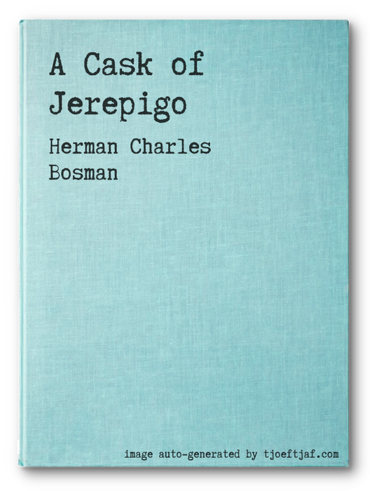 A Cask of Jerepigo
