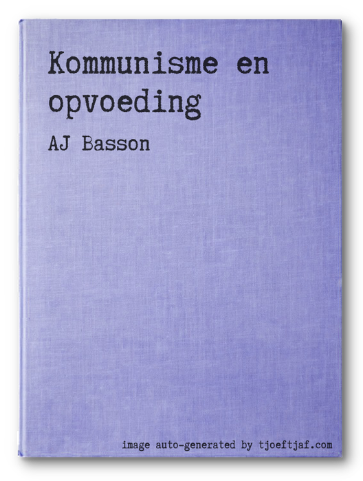 Kommunisme en opvoeding