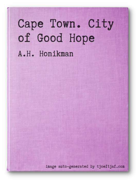 Cape Town. City of Good Hope