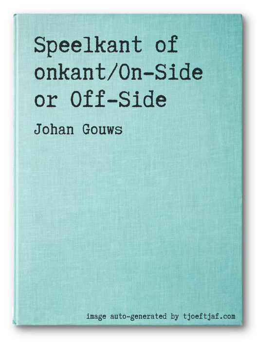 Speelkant of onkant/On-Side or Off-Side