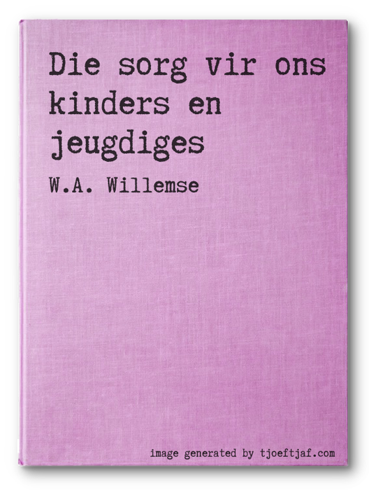 Die sorg vir ons kinders en jeugdiges