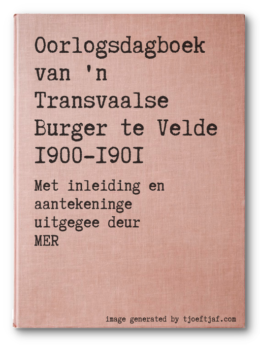 Oorlogsdagboek van 'n Transvaalse Burger te Velde 1900-1901