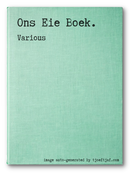 Ons Eie Boek.
