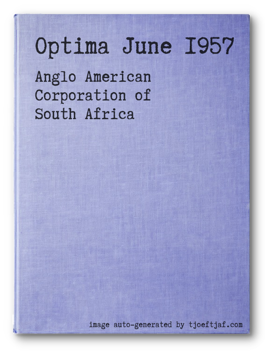Optima June 1957