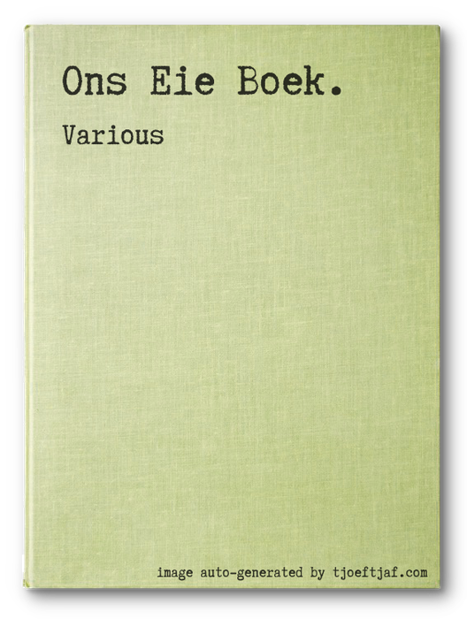 Ons Eie Boek.