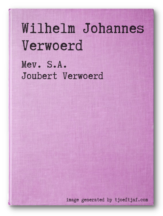 Wilhelm Johannes Verwoerd