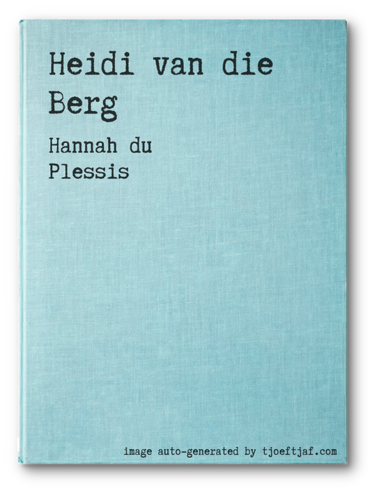 Heidi van die Berg