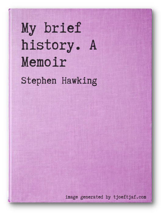 My brief history. A Memoir