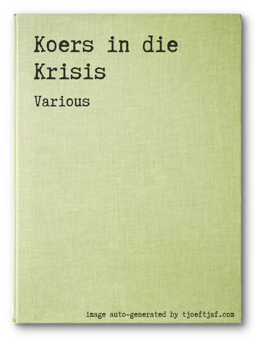 Koers in die Krisis