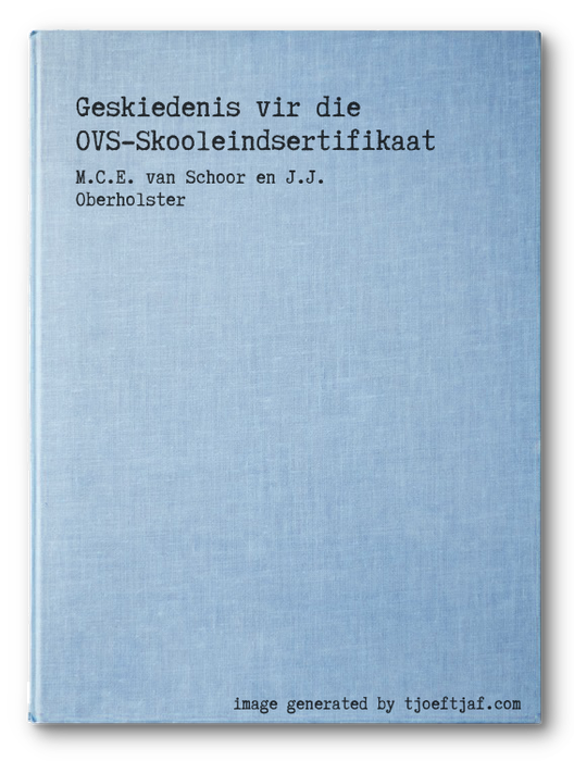 Geskiedenis vir die OVS-Skooleindsertifikaat