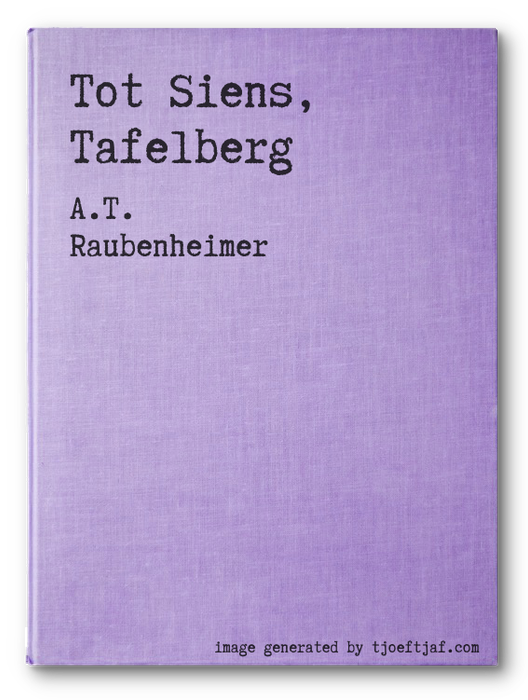 Tot Siens, Tafelberg