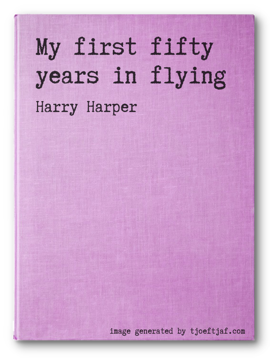 My first fifty years in flying