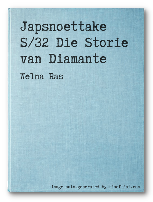 Japsnoettake S/32 Die Storie van Diamante