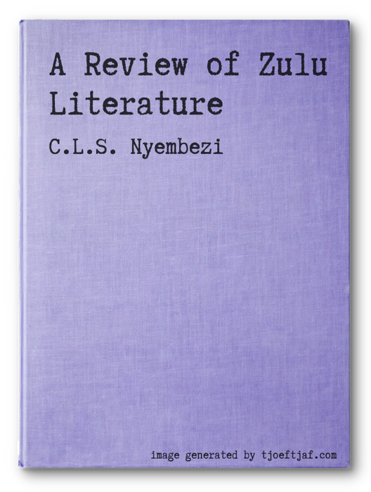 A Review of Zulu Literature