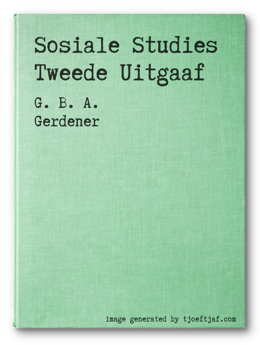Sosiale Studies Tweede Uitgaaf