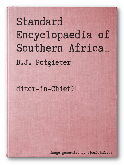 Standard Encyclopaedia of Southern Africa