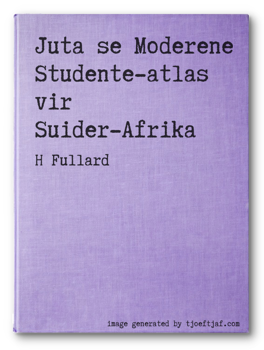 Juta se Moderene Studente-atlas vir Suider-Afrika