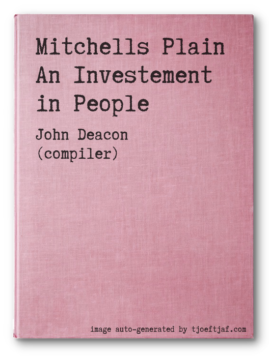 Mitchells Plain An Investement in People
