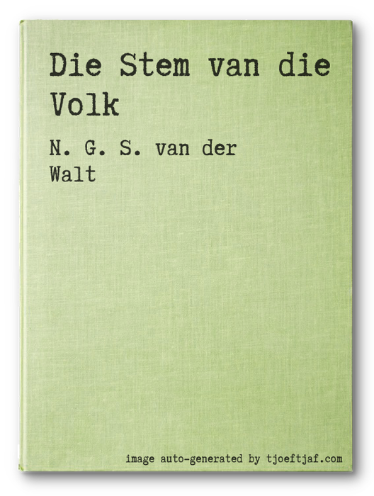 Die Stem van die Volk