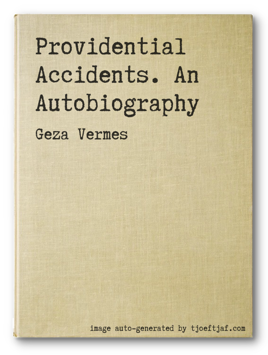 Providential Accidents. An Autobiography