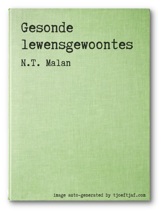 Gesonde lewensgewoontes
