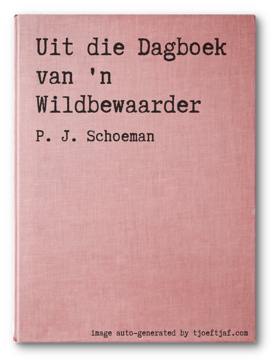 Uit die Dagboek van 'n Wildbewaarder