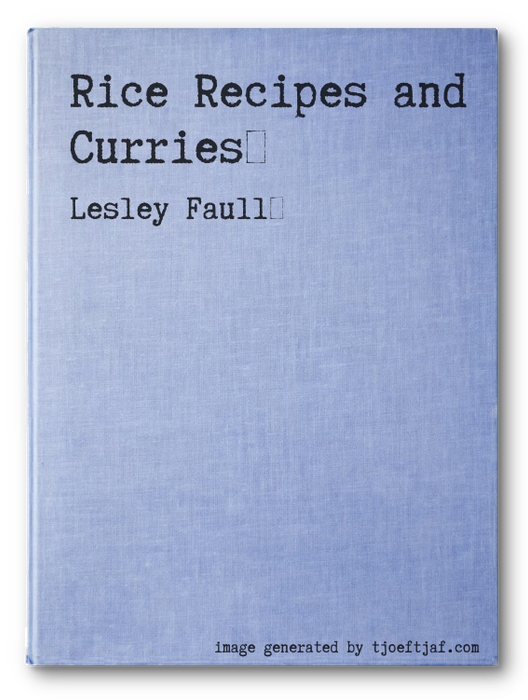 Rice Recipes and Curries