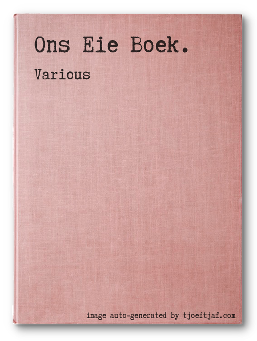 Ons Eie Boek.