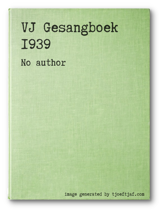 VJ Gesangboek 1939