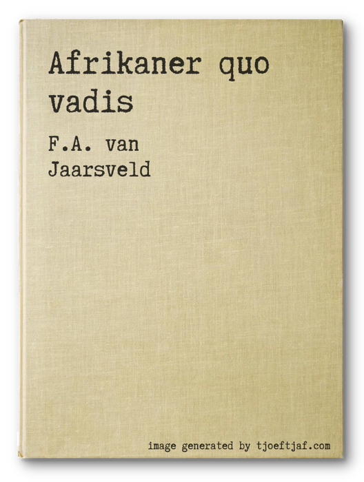 Afrikaner quo vadis
