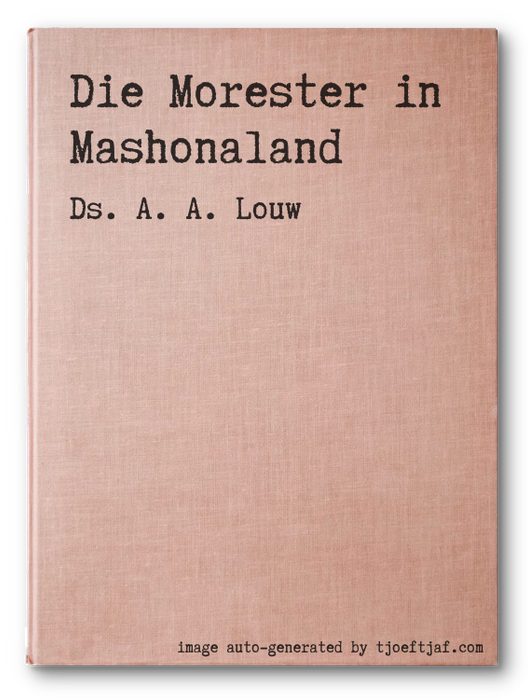 Die Morester in Mashonaland