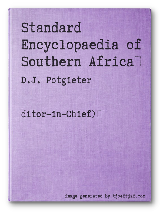 Standard Encyclopaedia of Southern Africa