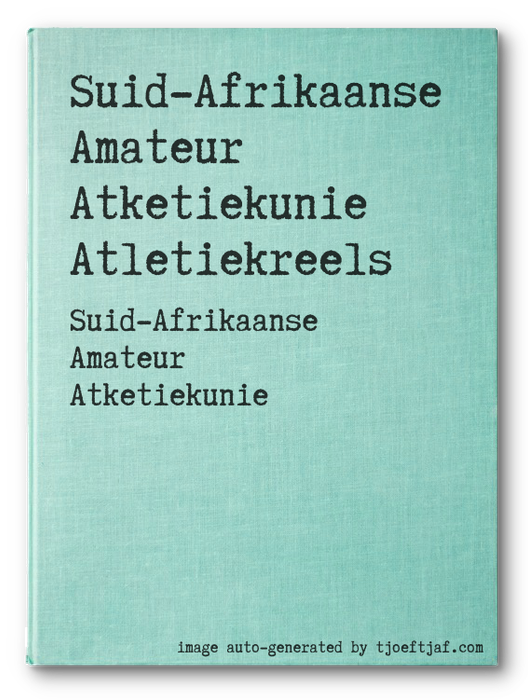 Suid-Afrikaanse Amateur Atketiekunie Atletiekreels