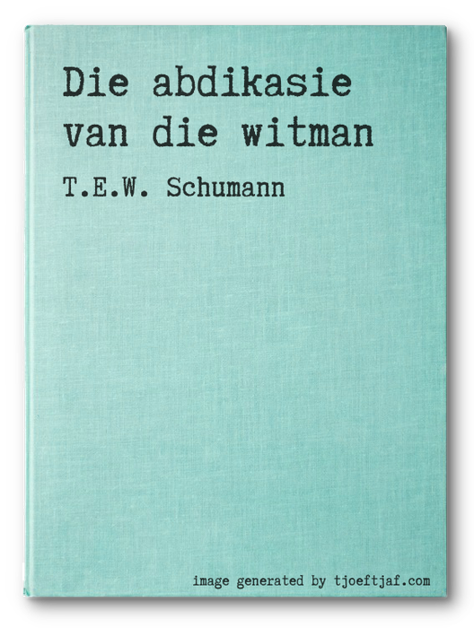 Die abdikasie van die witman