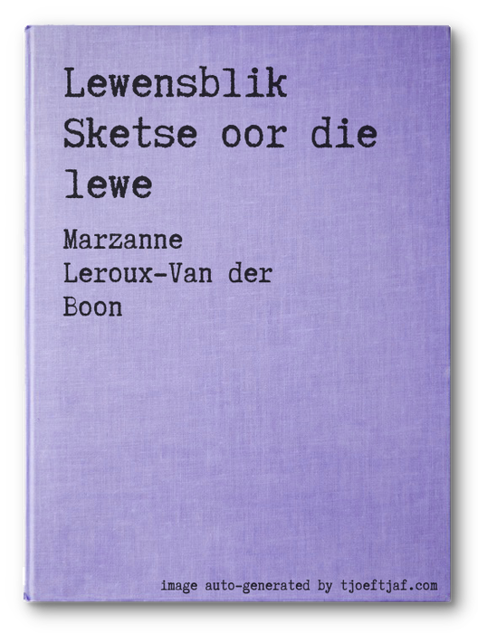 Lewensblik Sketse oor die lewe
